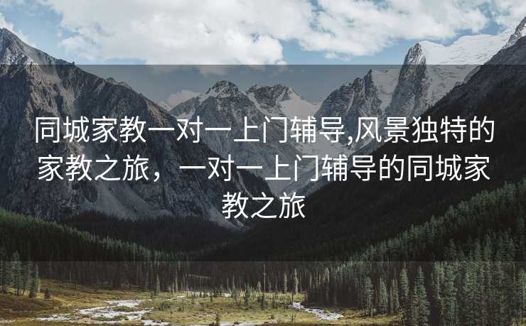 同城家教一对一上门辅导,风景独特的家教之旅，一对一上门辅导的同城家教之旅