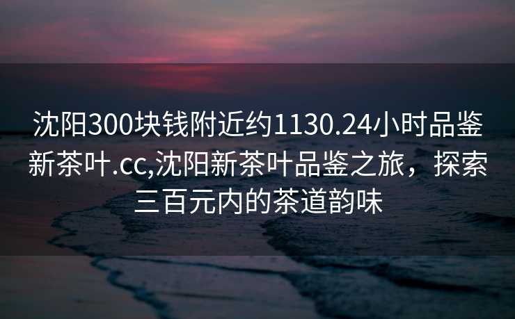 沈阳300块钱附近约1130.24小时品鉴新茶叶.cc,沈阳新茶叶品鉴之旅，探索三百元内的茶道韵味