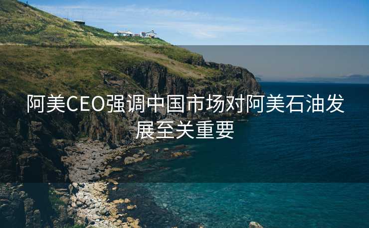 阿美CEO强调中国市场对阿美石油发展至关重要