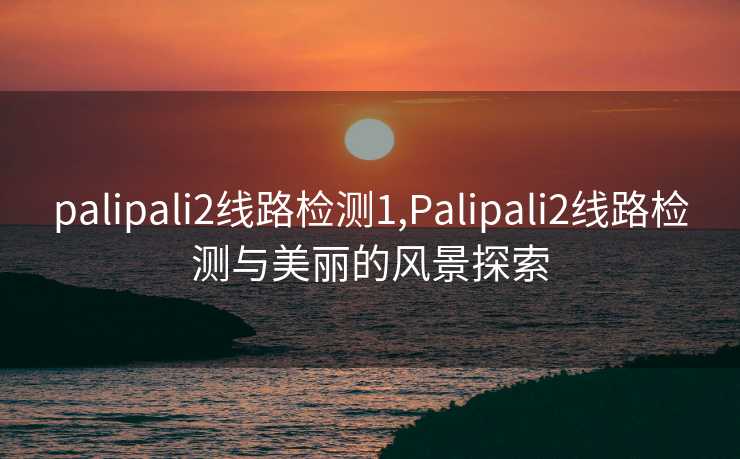 palipali2线路检测1,Palipali2线路检测与美丽的风景探索