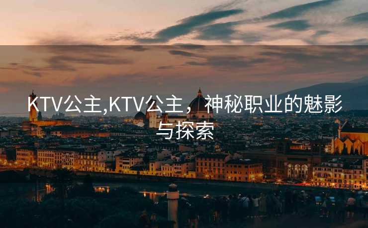 KTV公主,KTV公主，神秘职业的魅影与探索