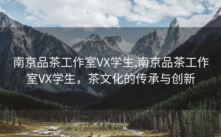 南京品茶工作室VX学生,南京品茶工作室VX学生，茶文化的传承与创新