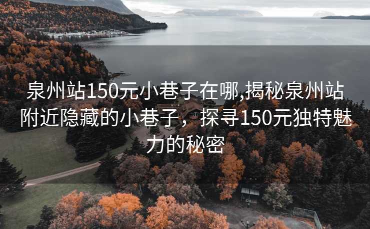 泉州站150元小巷子在哪,揭秘泉州站附近隐藏的小巷子，探寻150元独特魅力的秘密