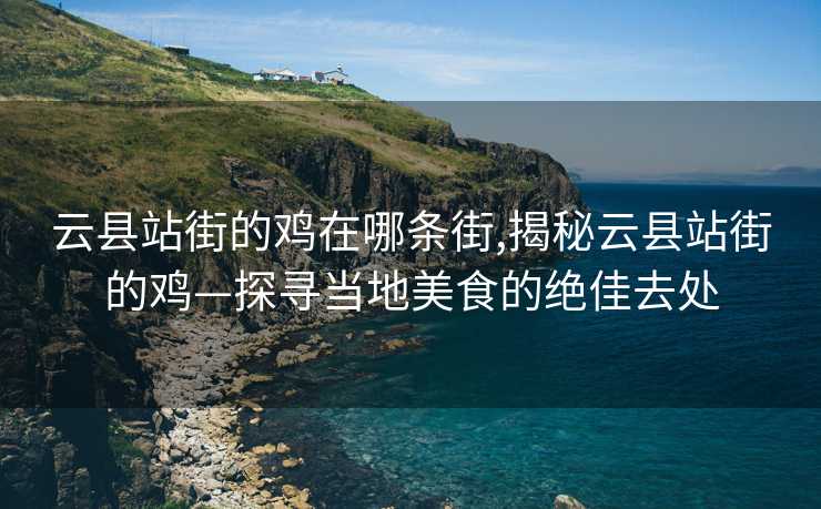 云县站街的鸡在哪条街,揭秘云县站街的鸡—探寻当地美食的绝佳去处