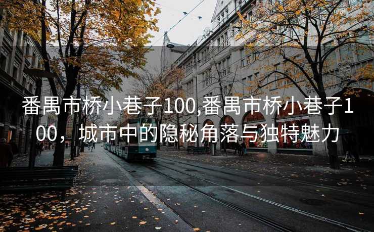 番禺市桥小巷子100,番禺市桥小巷子100，城市中的隐秘角落与独特魅力