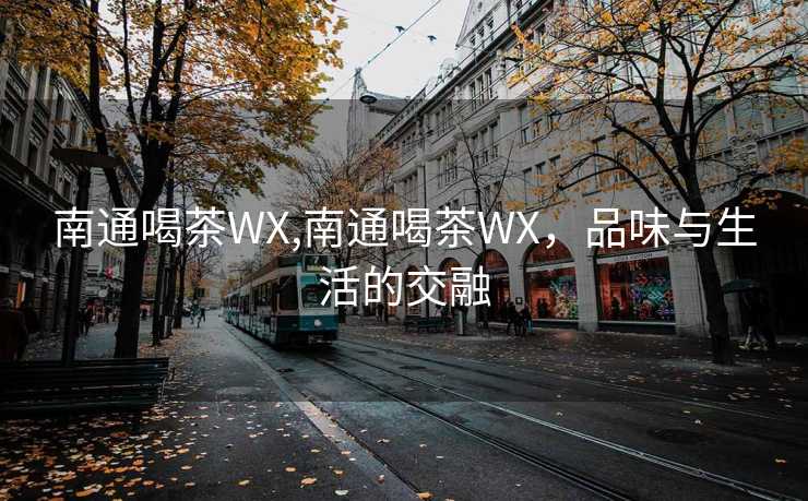 南通喝茶WX,南通喝茶WX，品味与生活的交融